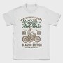 Vintage Motorbike, Tricou Barbati (Unisex)