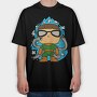 Space Invader Squad, Tricou Oversize Barbati (Unisex)
