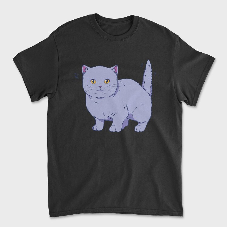 British Cat, Tricou Barbati (Unisex)