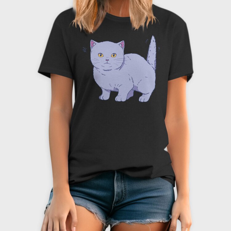 British Cat, Tricou Barbati (Unisex)