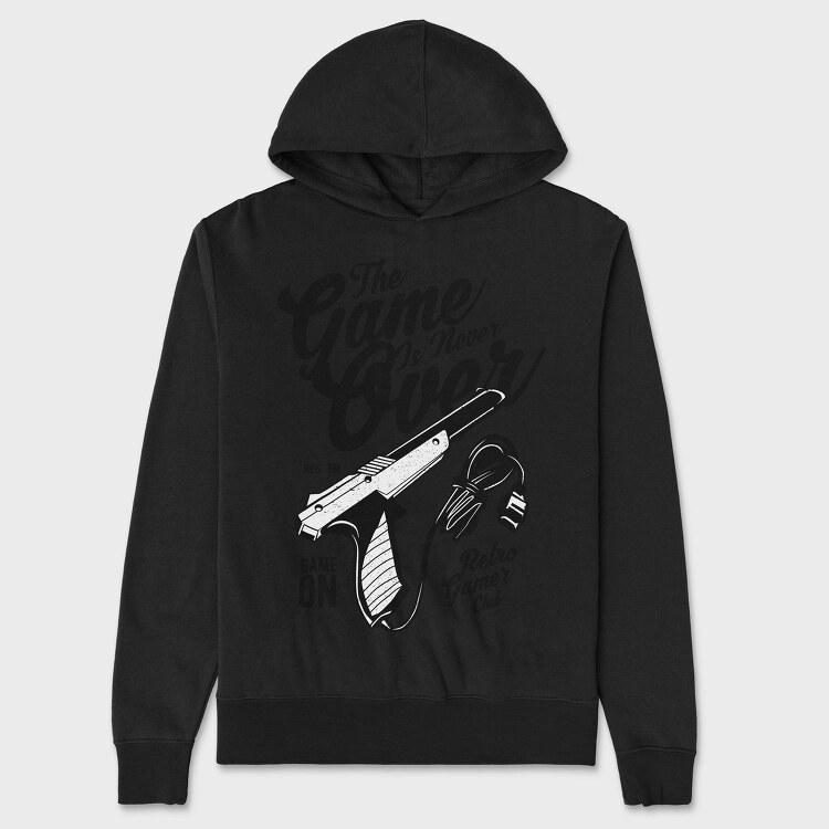The Game Is Never Over, Hanorac Oversize Barbati (Unisex)