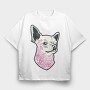 Tattoo Chiwawa, Tricou Oversize Barbati (Unisex)