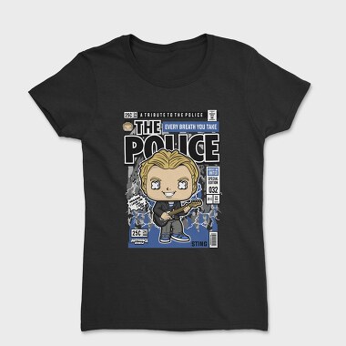 Sting Rockstar Pop Art, Tricou Femei