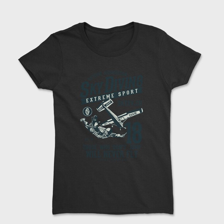 Sky Diving, Tricou Femei