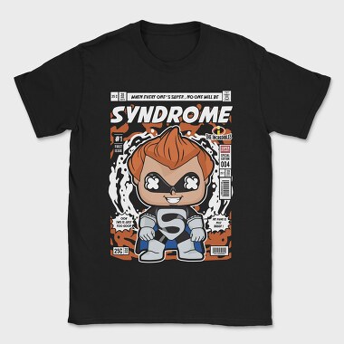 Superhero Chibi Comic, Tricou Barbati (Unisex)