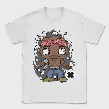 Thug Life Rapper, Tricou Barbati (Unisex)