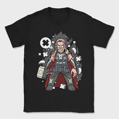 Thunder God Hammer, Tricou Barbati (Unisex)