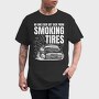 Smoking Tires, Tricou Barbati (Unisex)