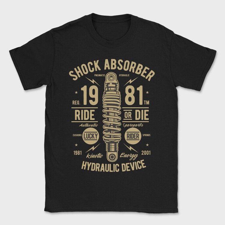Shock Absorber, Tricou Barbati (Unisex)