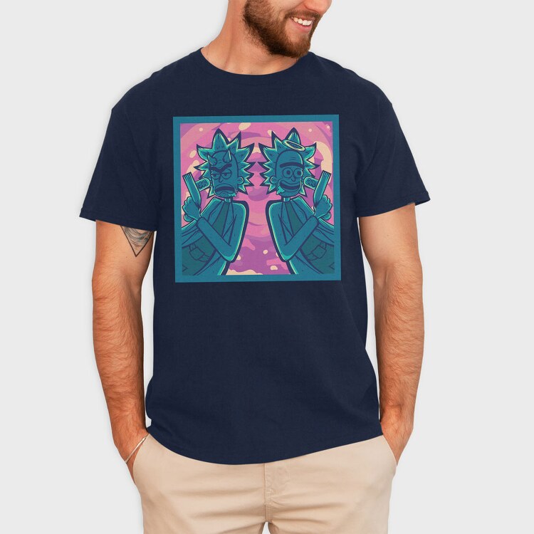 Rick and Morty 22, Tricou Barbati (Unisex)