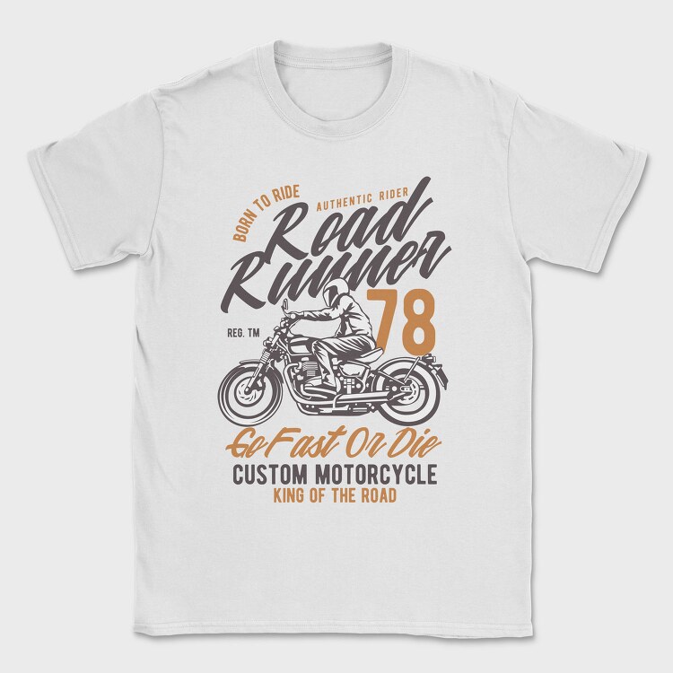 Road Runner, Tricou Barbati (Unisex)