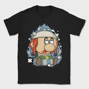 Viking Warrior Mascot, Tricou Barbati (Unisex)