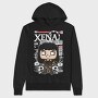 Warrior Princess Comic, Hanorac Oversize Barbati (Unisex)