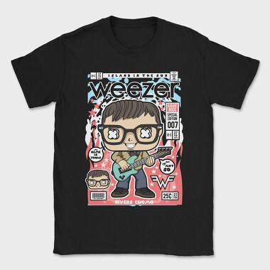 Weezer Rock Star, Tricou Barbati (Unisex)