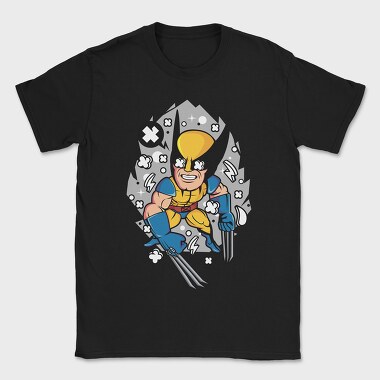 Wolverine Thunder Strike, Tricou Barbati (Unisex)