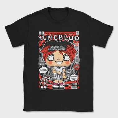 Yungblud Comic Pop Art, Tricou Barbati (Unisex)