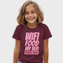 Wifi Food My Bed, Tricou Copii