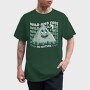 Wild and Free Mountain Cartoon, Tricou Barbati (Unisex)