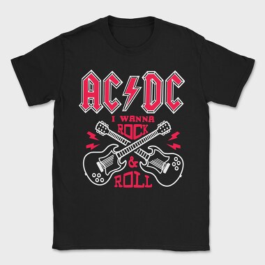 AC DC, Tricou Barbati (Unisex)