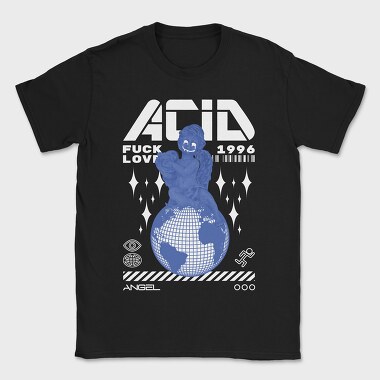 Acid Fuck Love 1, Tricou Barbati (Unisex)