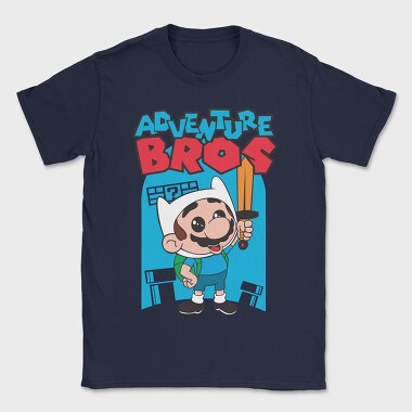 Adventure Bros Mario, Tricou Barbati (Unisex)