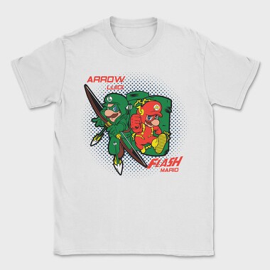 Arrow Luigi Flash Mario, Tricou Barbati (Unisex)