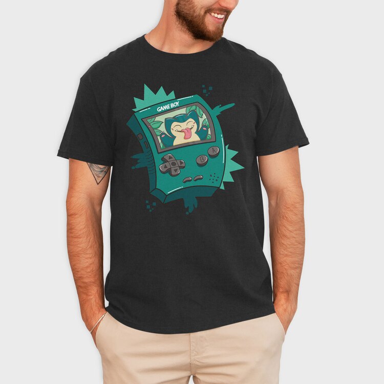 Gameboy Pokemon 6, Tricou Barbati (Unisex)