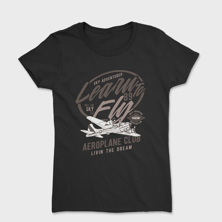 Learn To Fly, Tricou Femei