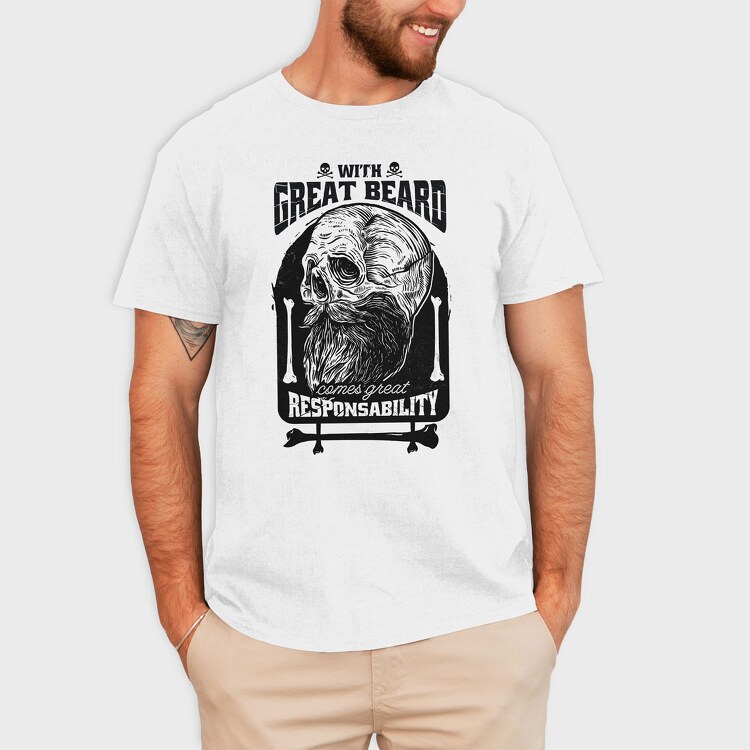Great Beard, Tricou Barbati (Unisex)