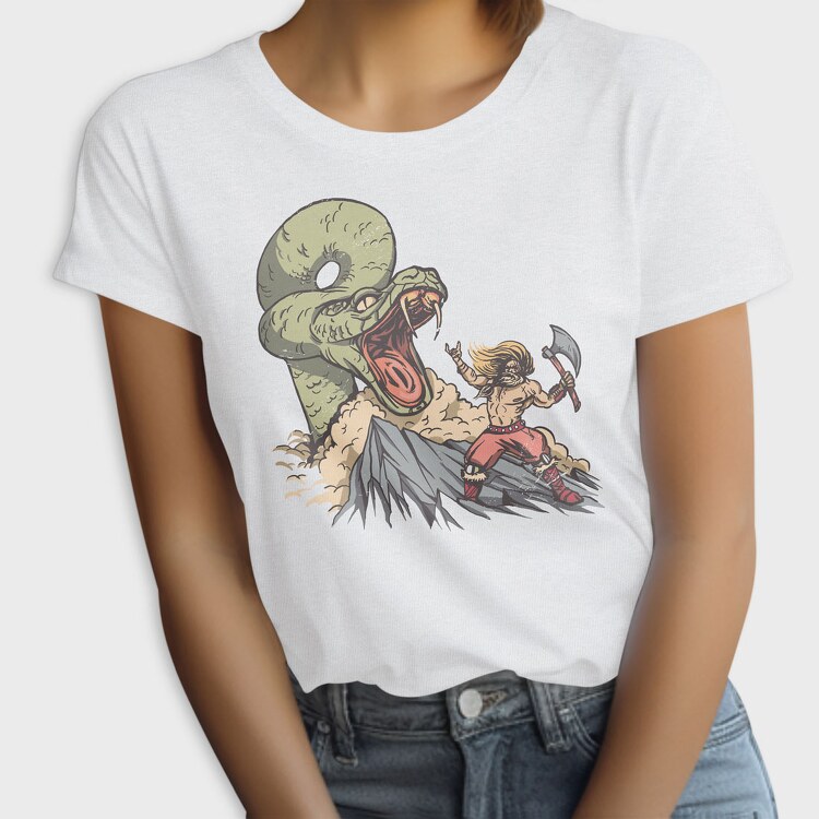 Snake vs Viking, Tricou Femei