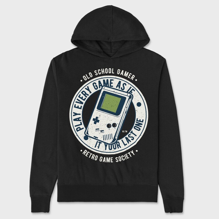 Last Game, Hanorac Oversize Barbati (Unisex)