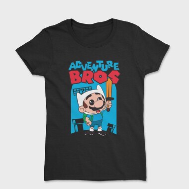Adventure Bros Mario, Tricou Femei