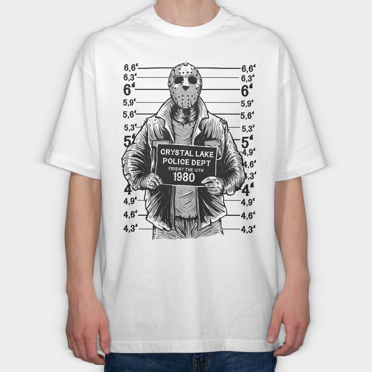 Jason, Tricou Oversize Barbati (Unisex)