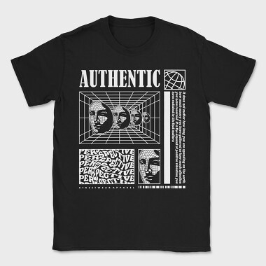 Authentic 2, Tricou Barbati (Unisex)