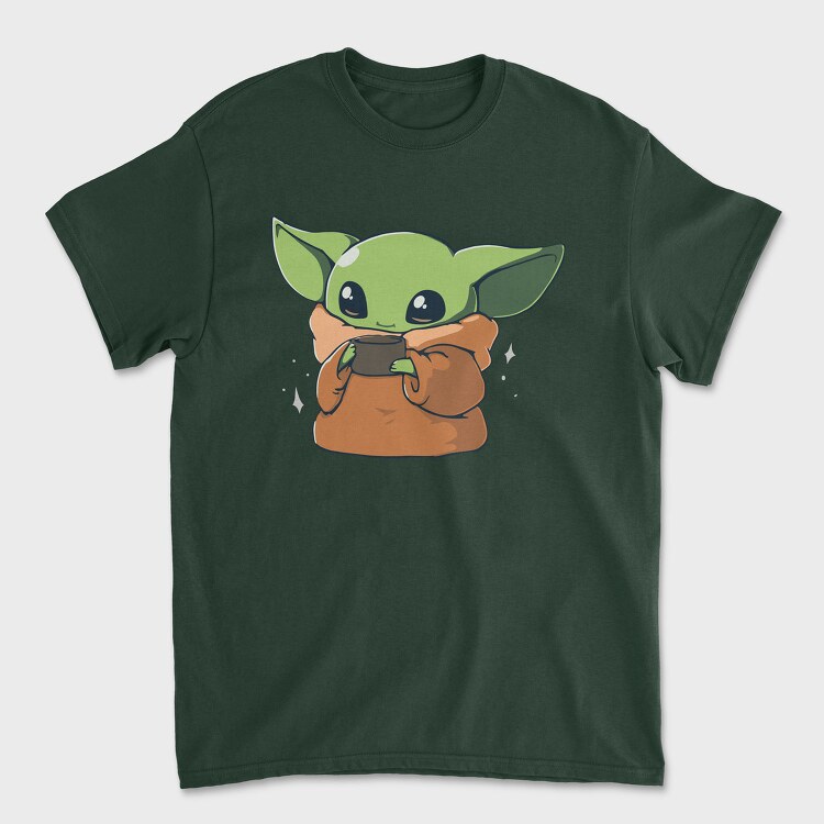 Baby Yoda 8, Tricou Barbati (Unisex)