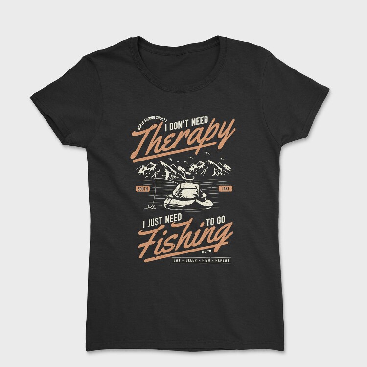 Fishing Therapy, Tricou Femei