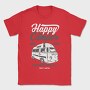Happy Camper, Tricou Barbati (Unisex)