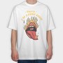 Fire Sign, Tricou Oversize Barbati (Unisex)