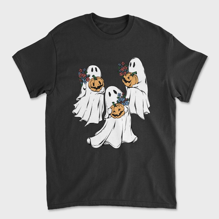 Ghosts Halloween, Tricou Barbati (Unisex)
