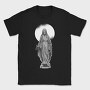 Ilustracion Estatua Con Usin, Tricou Barbati (Unisex)