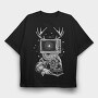 Galaxy Queen, Tricou Oversize Barbati (Unisex)