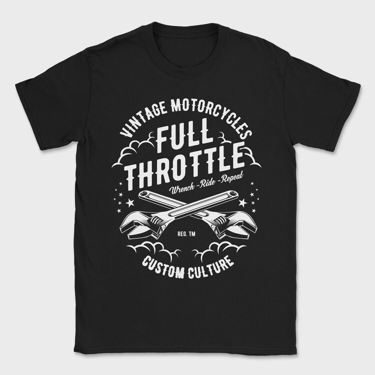Full Throttle, Tricou Barbati (Unisex)