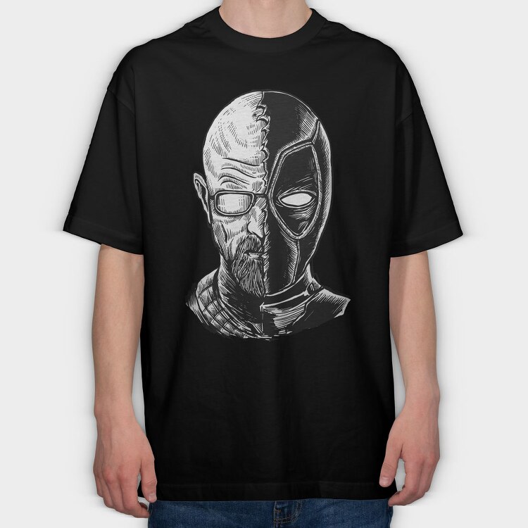 Chemical Merc, Tricou Oversize Barbati (Unisex)