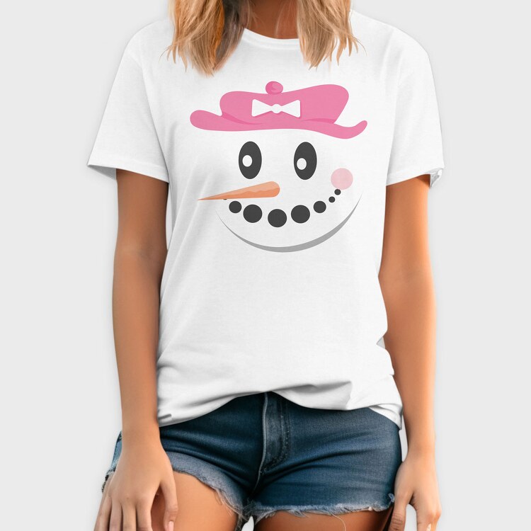 Snow Man Face 4, Tricou Barbati (Unisex)