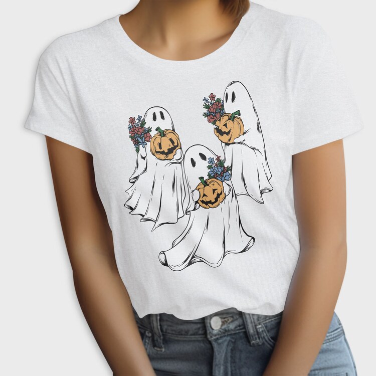 Ghosts Halloween, Tricou Femei