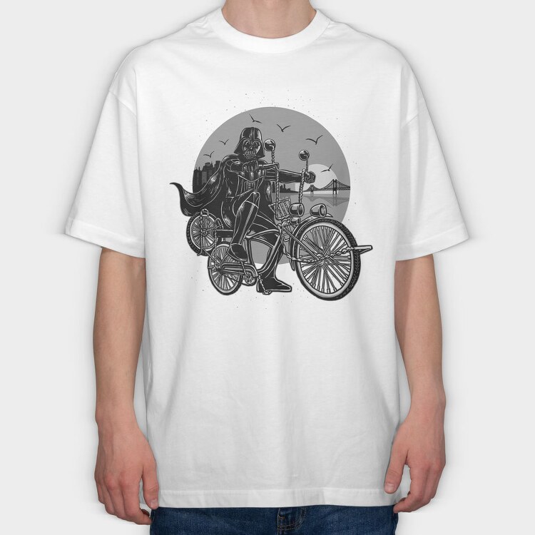 Dark and Low, Tricou Oversize Barbati (Unisex)
