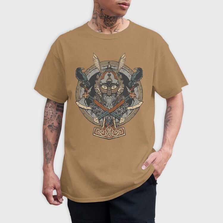 Winged Viking, Tricou Barbati (Unisex)