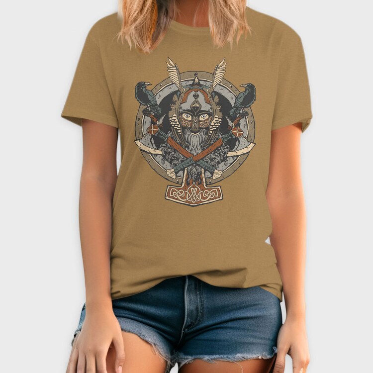 Winged Viking, Tricou Barbati (Unisex)