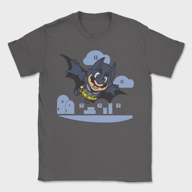 Batman Mario, Tricou Barbati (Unisex)