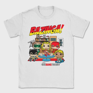 Bazinga Comics, Tricou Barbati (Unisex)